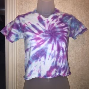 Tie dye crop top